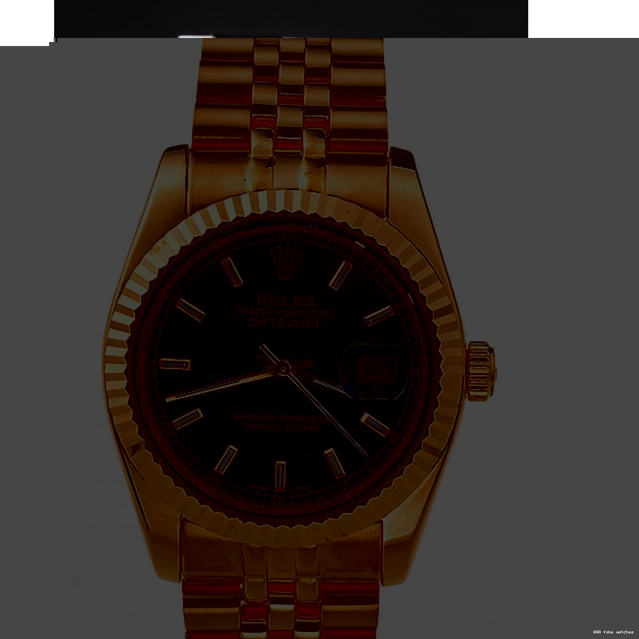 Aaa fake watches Datejust Brown 7466 Dial Rolex Diamond Bezel 0710
